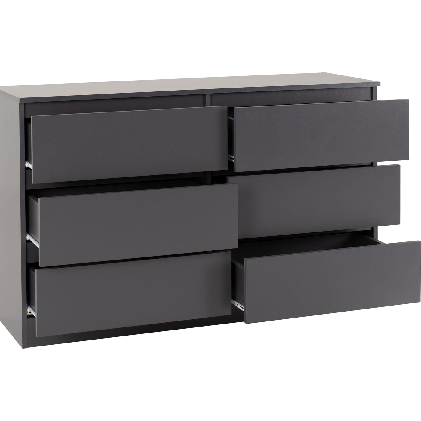 Malvern Grey 6 Drawer Chest