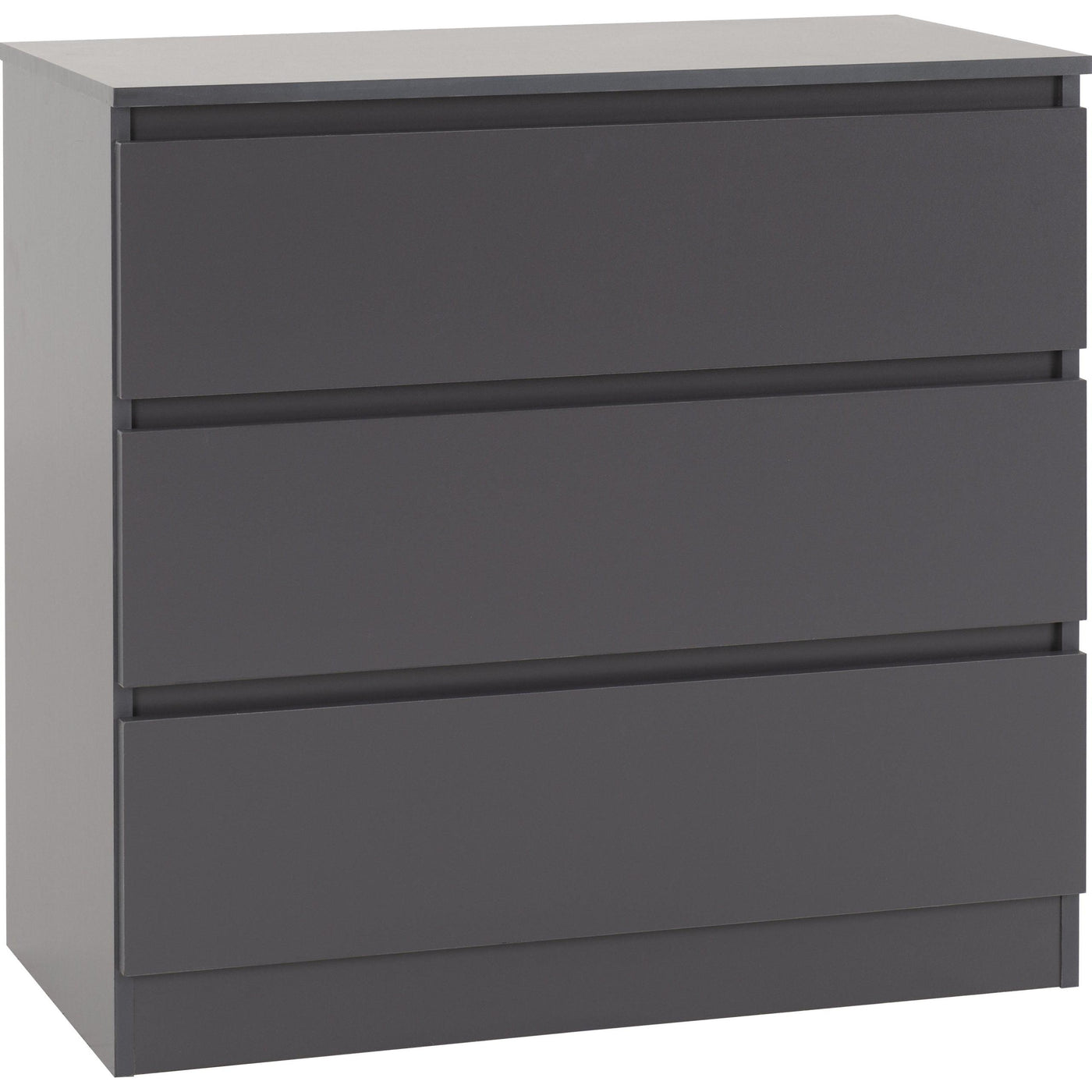 Malvern Grey 3 Drawer Chest