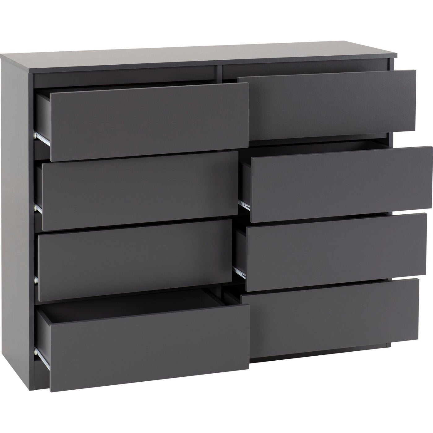 Malvern Grey 8 Drawer Chest