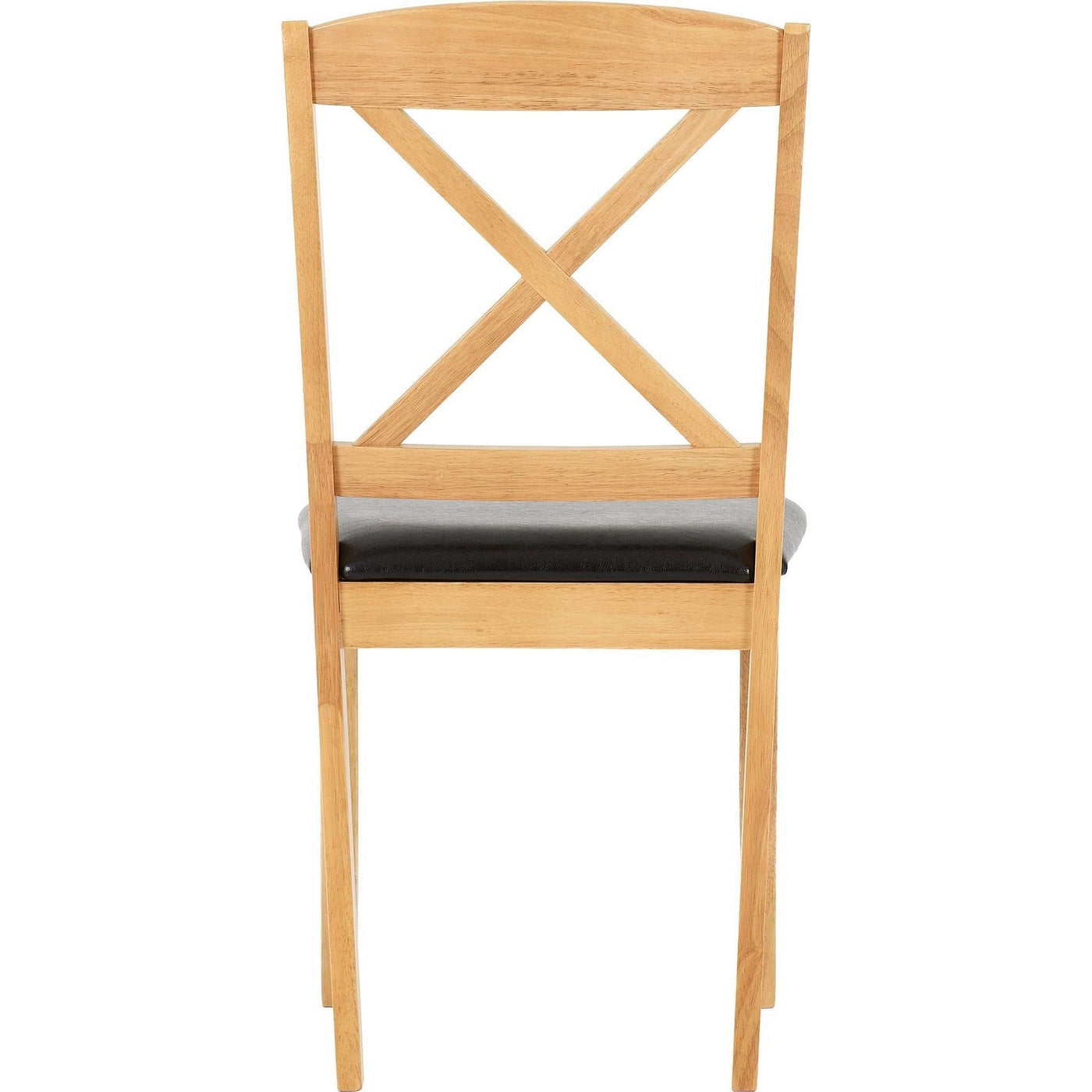 Mason Oak Varnish Dining Chair x2