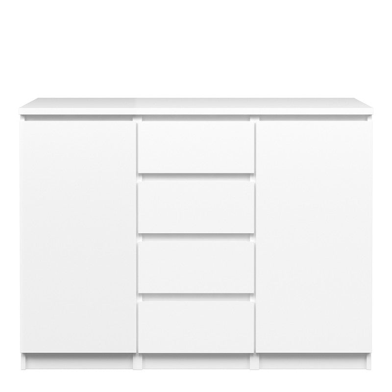 Naia White High Gloss Large Sideboard