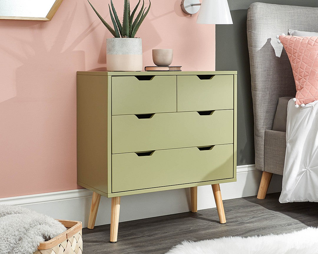 Green 4 Drawer Chest