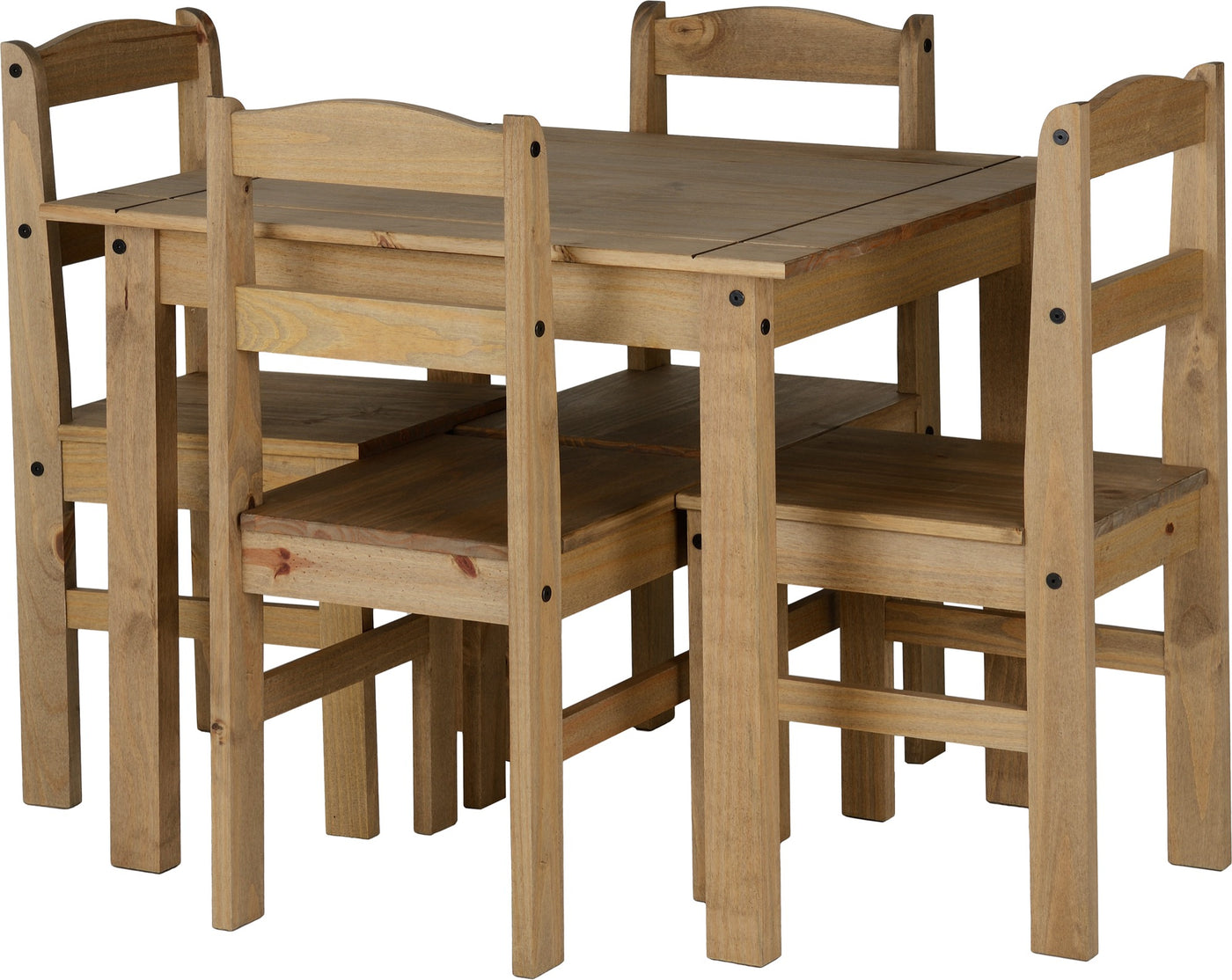 Panama Pine Dining Table Set