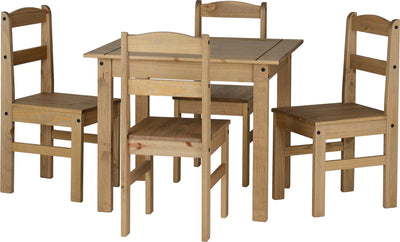 Panama Pine Dining Table Set