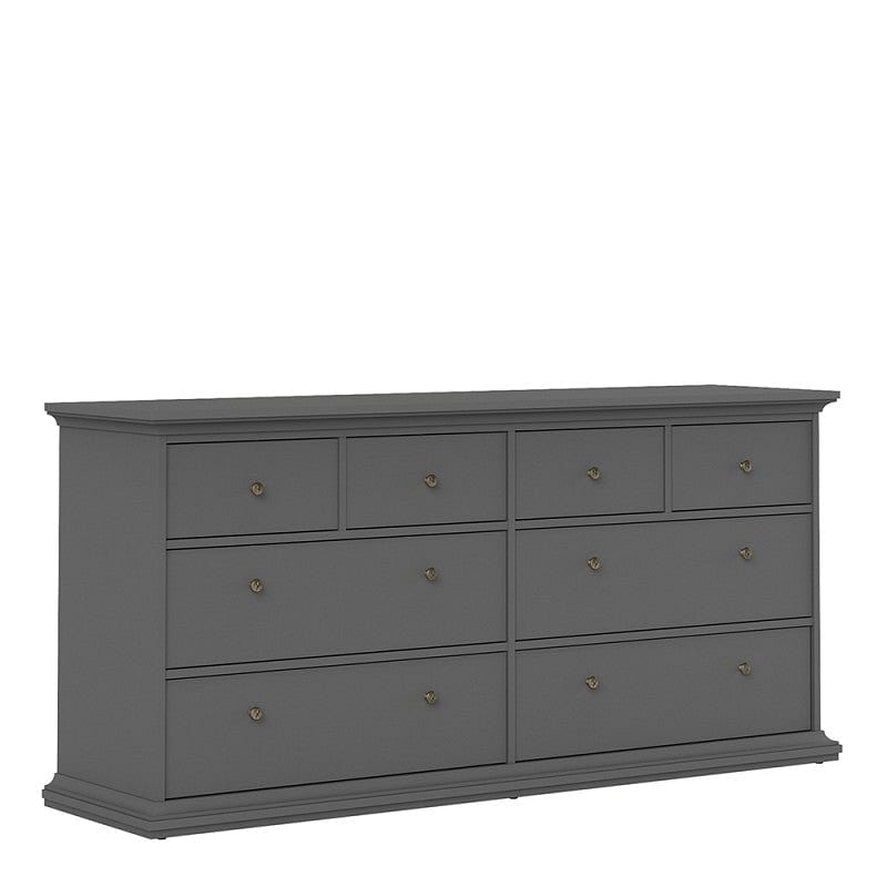 Paris Grey 8 Drawer Chest