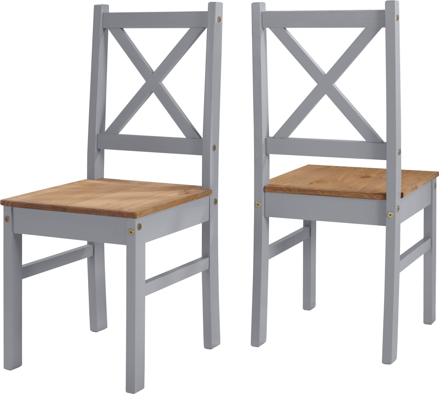 Salvador Grey Small Tile Top Dining Table Set