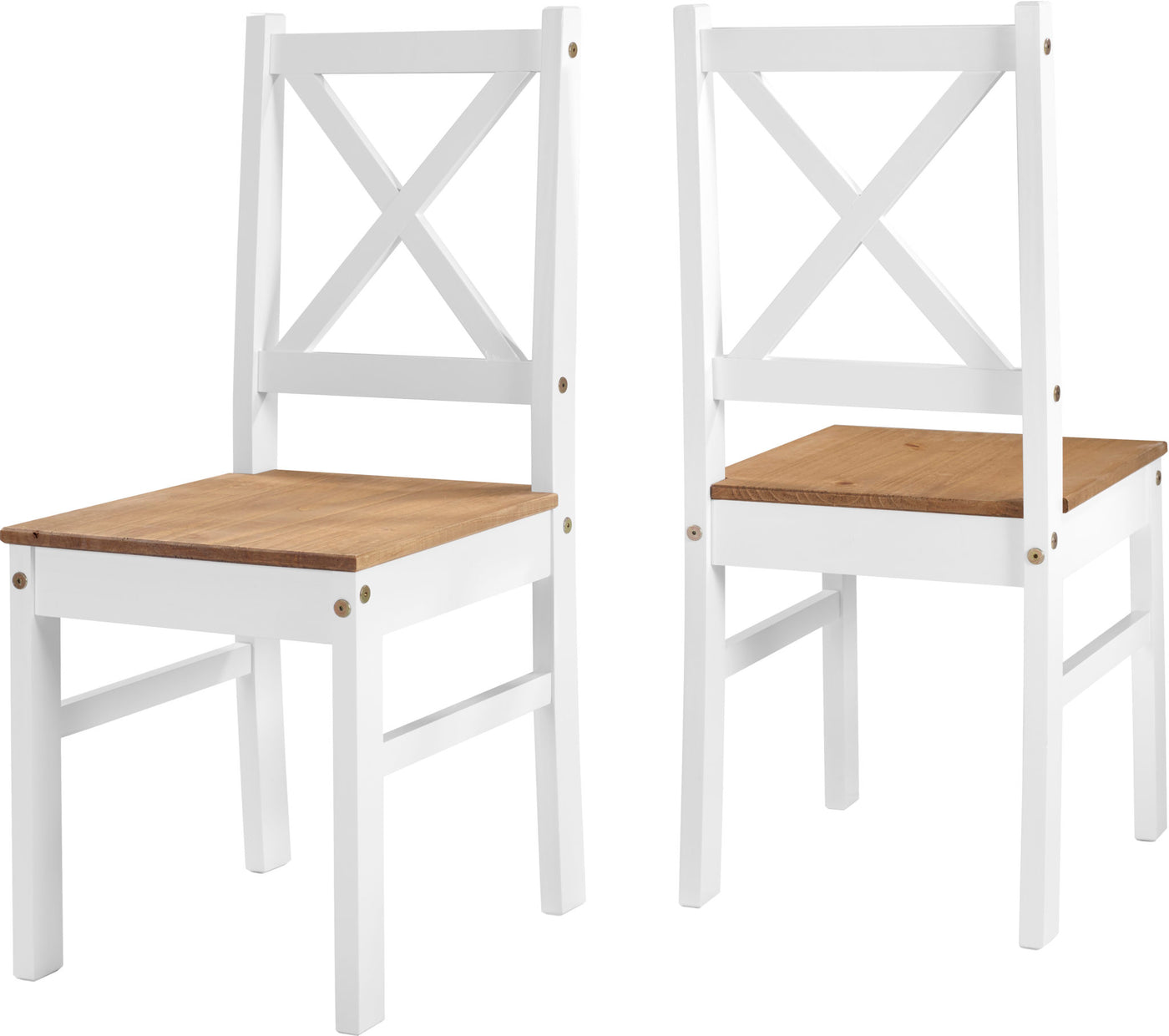 Salvador White Small Tile Top Dining Table Set