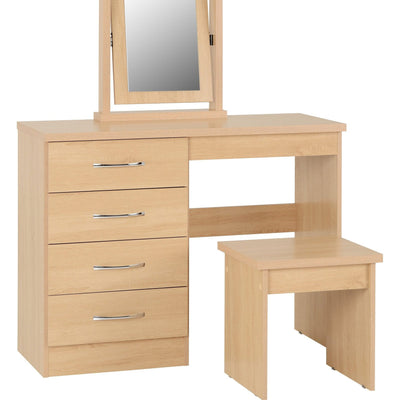 Nevada Sonoma Oak Dressing Table Set