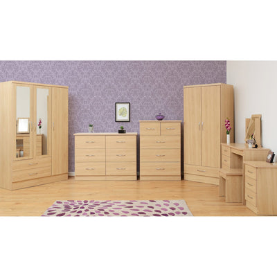 Nevada Sonoma Oak Dressing Table Set