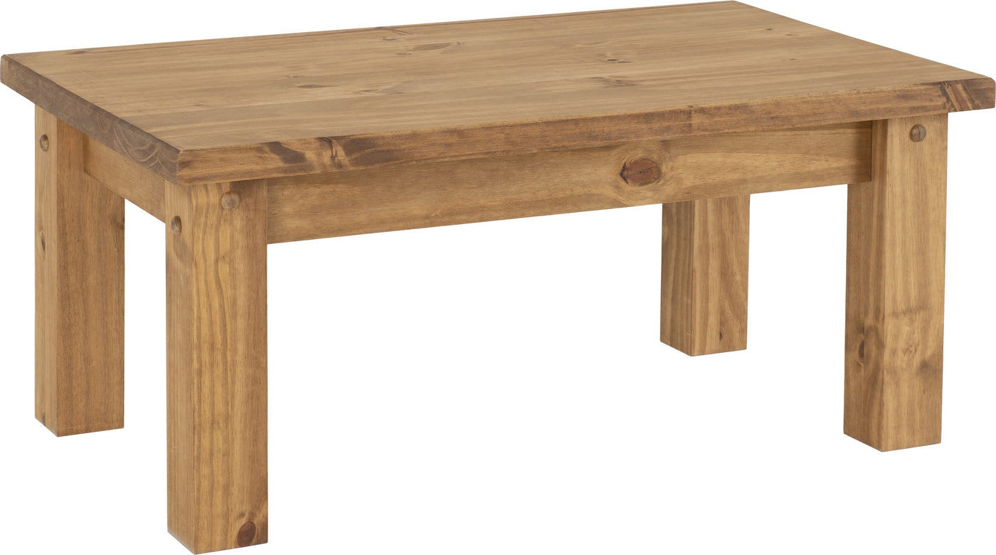 Tortilla Pine Coffee Table