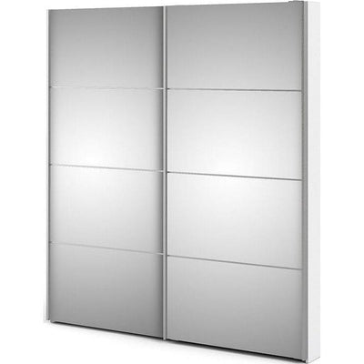 Verona Mirrored 180cm Sliding Door Wardrobe