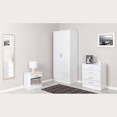 Galaxy 3 Piece Bedroom Set - 3 Colour Choices